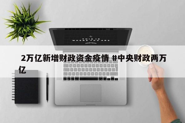  2万亿新增财政资金疫情 #中央财政两万亿